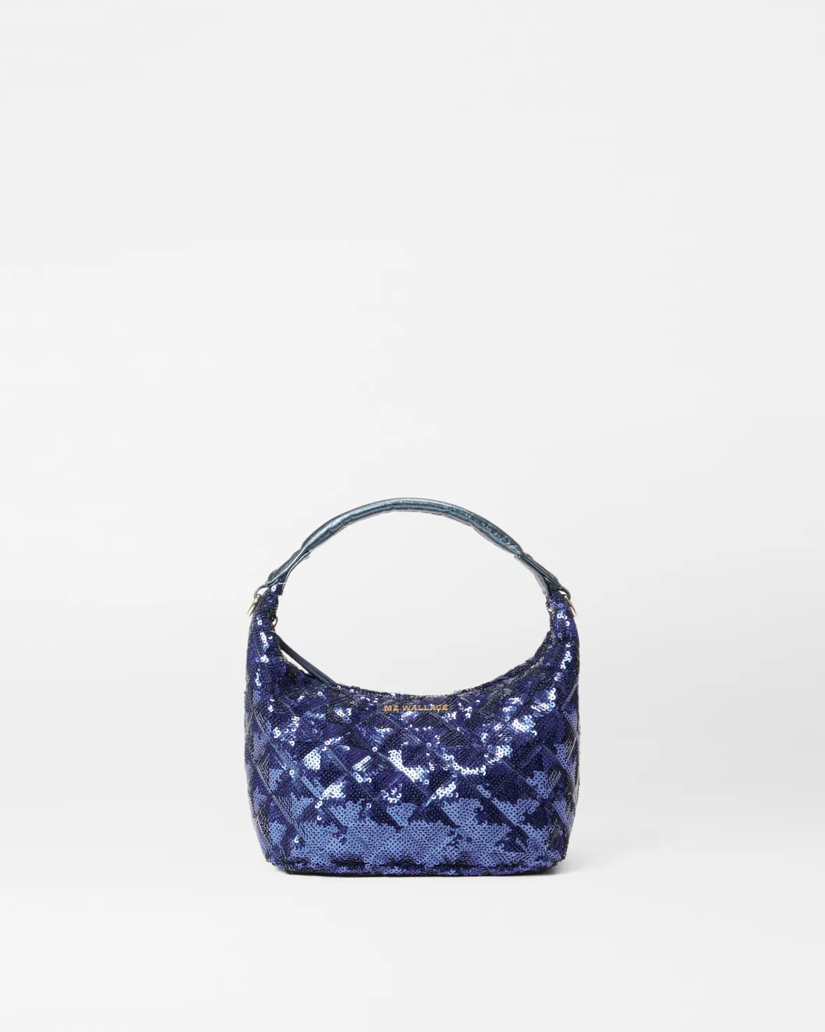 Crossbody<MZ Wallace Mini Hobo SapphireSequin