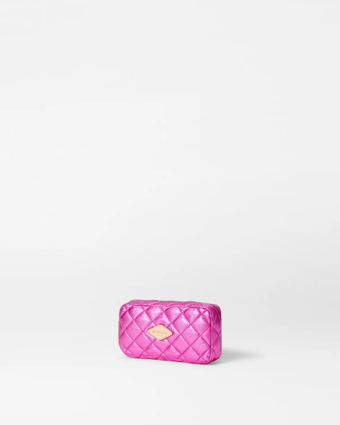 Accessories<MZ Wallace Retro Frame Case HotPinkMetallicLeather